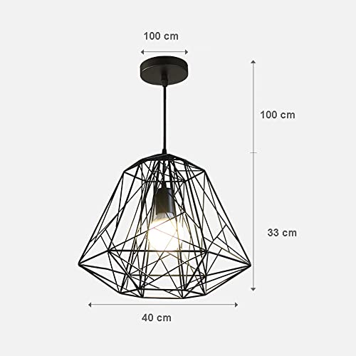 Luminaire E27 réglable pour bas plafond solution d'éclairage industriel salle à manger - 6