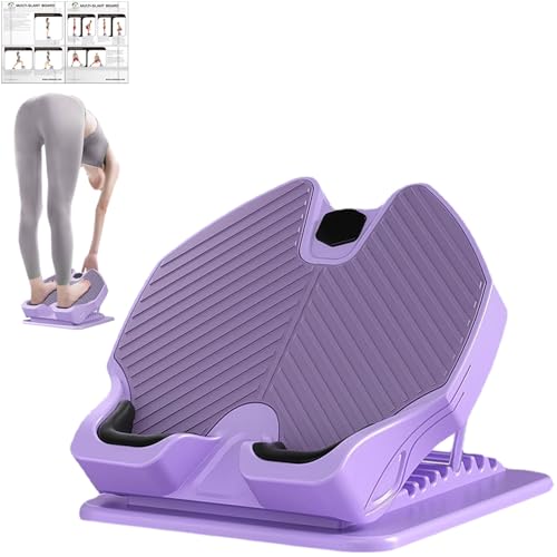ADSWEER (アドスイアー) 傾斜ボード ふくらはぎのストレッチ用 調節可能な傾斜スクワットボード 足底筋膜炎 下肢 足の痛みの緩和 折りたたみ式 ポータブル