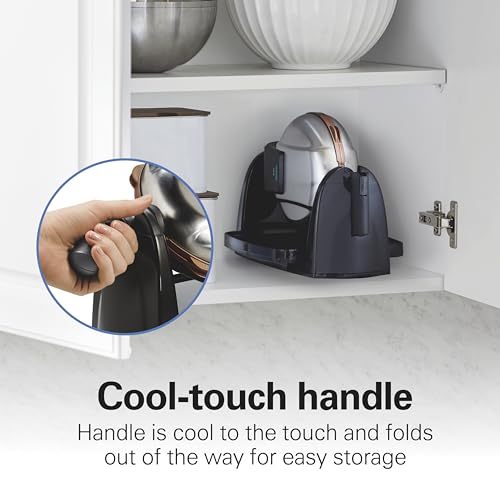Hamilton Beach Easy Flip Belgian Waffle Maker With Shade Control - image 9