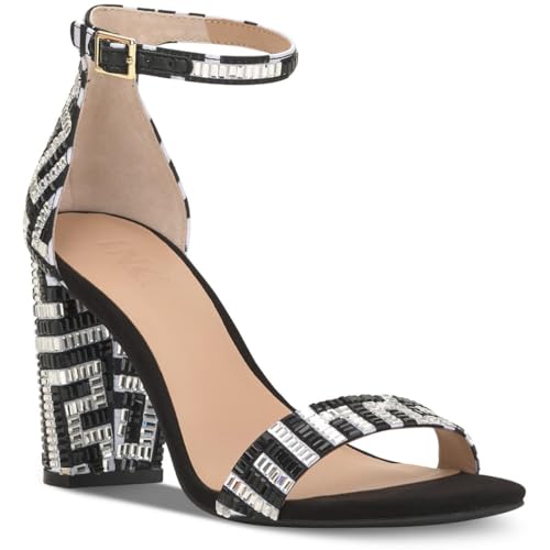 Cufflinks Inc. INC Womens Lexini Embellished Dressy Pumps Black 8.5 Medium (B,M), Maze