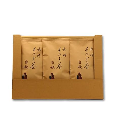 お茶 緑茶 [家庭用]長崎そのぎ茶白秋 80g 3袋 総計240g [池田茶園 長崎県 東彼杵町 hs42bag760018]