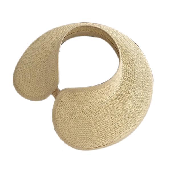 Enakshi® Women Straw Hat Wide Brim Foldable Sunscreen Sun Hats for Beach Spring Girls Beige|Clothing, Shoes & Accessories | Womens Accessories | Hats-image-20
