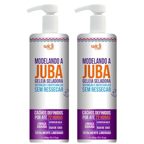 Kit 2 Modelando A Juba Widi Care Geleia Seladora Definição Dos Ca...