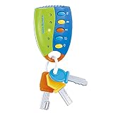 STJOYOPY Musical Smart Remote Car Key Toy with Sound and Light for Baby, Kids and Toddlers (Not Incl