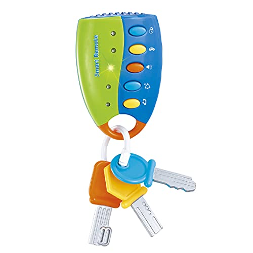 Stjoyopy Musical Smart Remote Car Key Toy With Sound And Light For Baby, Kids And Toddlers (Not Included Batteries) (Blue)… #TOP22