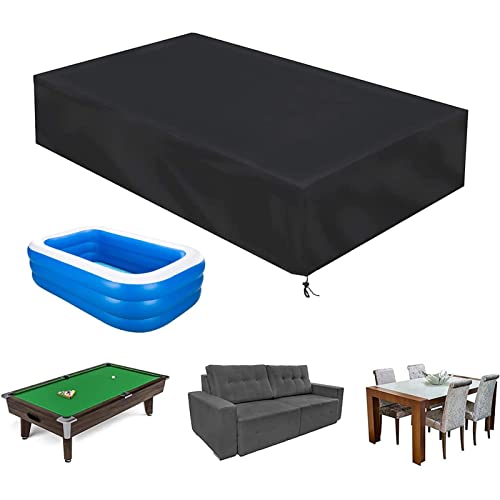 ZHANGY Copertura per sabbiera Impermeabile 160x160x30cm, Protezione per Piscina Quadrata con sabbiera, Copertura per Piscina, Copertura per Piscina per Famiglie Copertura per Piscina Rettangolare