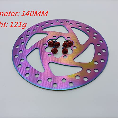 Freno a disco colorato per KUGOO M4 Skateboard