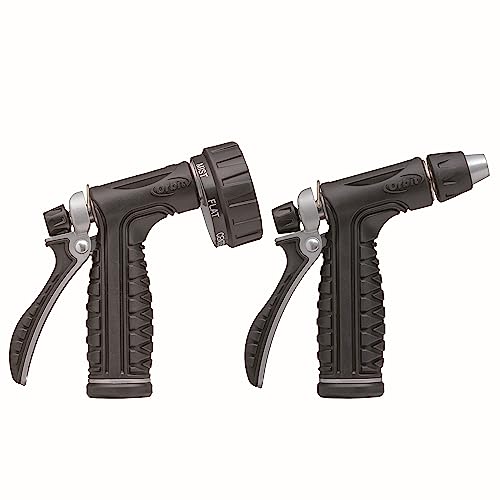 Orbit 26814 Pro Flo Metal Rear Trigger Hose Spray Nozzles Dual Pack - image 1