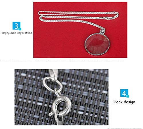 Collier loupe haute définition Wisdom : cadeau idéal de lecture pour aînés - 2