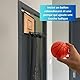 TheDunk Basketballkorb aus Holz für schmutzige Wäsche, Wand und Tür, mit abnehmbarem Beutel, Ball und Luftpumpe, Basketballspiele für Schmutzwäsche, Geschenk für Kinder und Erwachsene