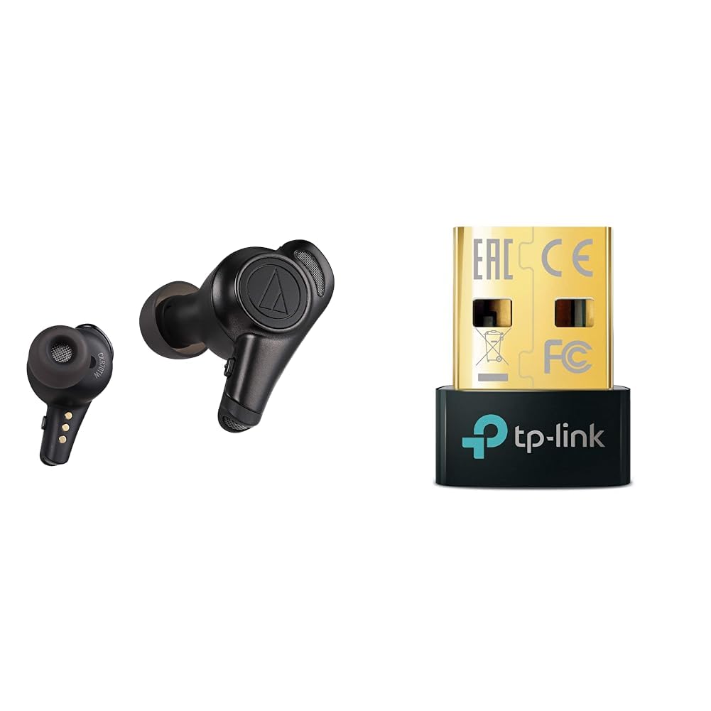 Amazon.co.jp: オーディオテクニカ ATH-CKR70TW BK ワイヤレスイヤホン  