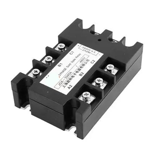 Relais à semi-conducteurs triphasé JGX-33 40A commutateur statique industriel DC à DC