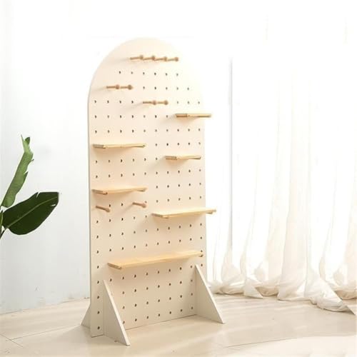 Genérico Estante de Pared para Herramientas con Tablero Perforado para Garaje, Almacenamiento de Brocas, Soportes para Juegos de Llaves, Paneles Perforados, estantes, Organizador de Tablero Perforado