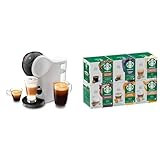 NESCAFÉ Dolce Gusto Genio S automatische Kaffeemaschine in Weiß, Starter-Kit inklusive 6 Packungen STARBUCKS by NESCAFÉ Dolce Gusto Kaffeekapseln