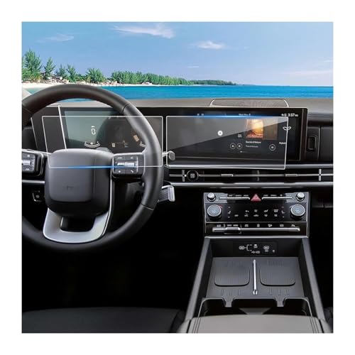 Verre trempé Hyundai Tucson 2024 pour protéger l'écran GPS en voyage