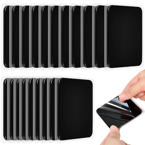Kleemeiero 20 Stück Anti Rutsch Pads Auto Antirutsch Pads Handy Auto Antirutschmatte 7.5x6.5x0.3cm Nano Gel Pad Waschbare Anti Rutsch Matte Wiederverwendbar Antirutschpads Für Halterung Kratzschutz