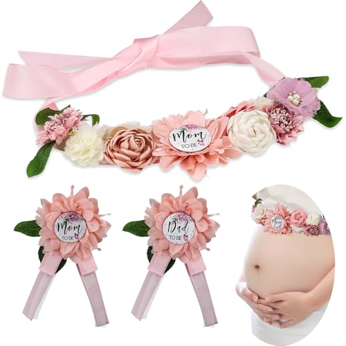 Écharpe de maternité et coffret épingle à offrir pour une baby shower