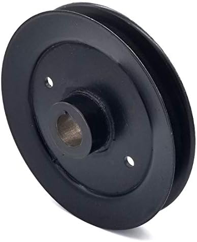 6-3/4 Inch Dia 1 Inch Bore Steel V-Groove Drive Pulley Replacement for Exmark Toro 103-1668