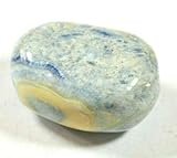 Großer Scheelit in Calcit Trommelstein/Kiesel, 3,1 x 2,3 cm, 22,16 g #D
