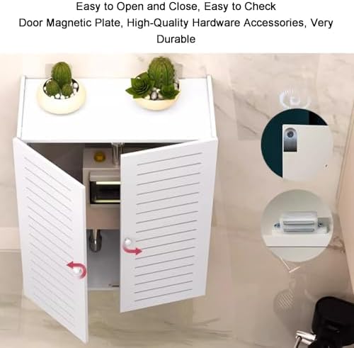 Wall-Mounted Gas Water Heater Cover, Durable Meter Box for Home, Office, Kitchen, Bathroom, Living Room - Protective Accent for Pipe Insulation