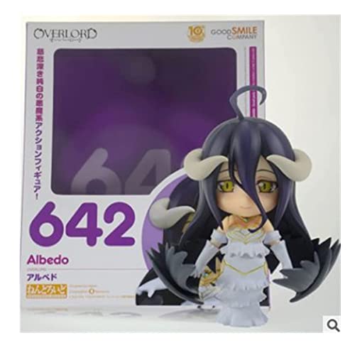 Sonsoke Overlord Albedo Q Version Action Figures Toy Figurine Character Model Toy Statue Figure Gift 4 Inch #TOP2