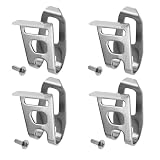 4 PCS Heavy Duty Belt Clip Hooks Replacement Hooks Clips, Belt Hook Clip, Belt Clip Hook, Quick Response Drill Belt Clip for Makita DHP480 DHP482 HP457 HP347 TD127 TD126