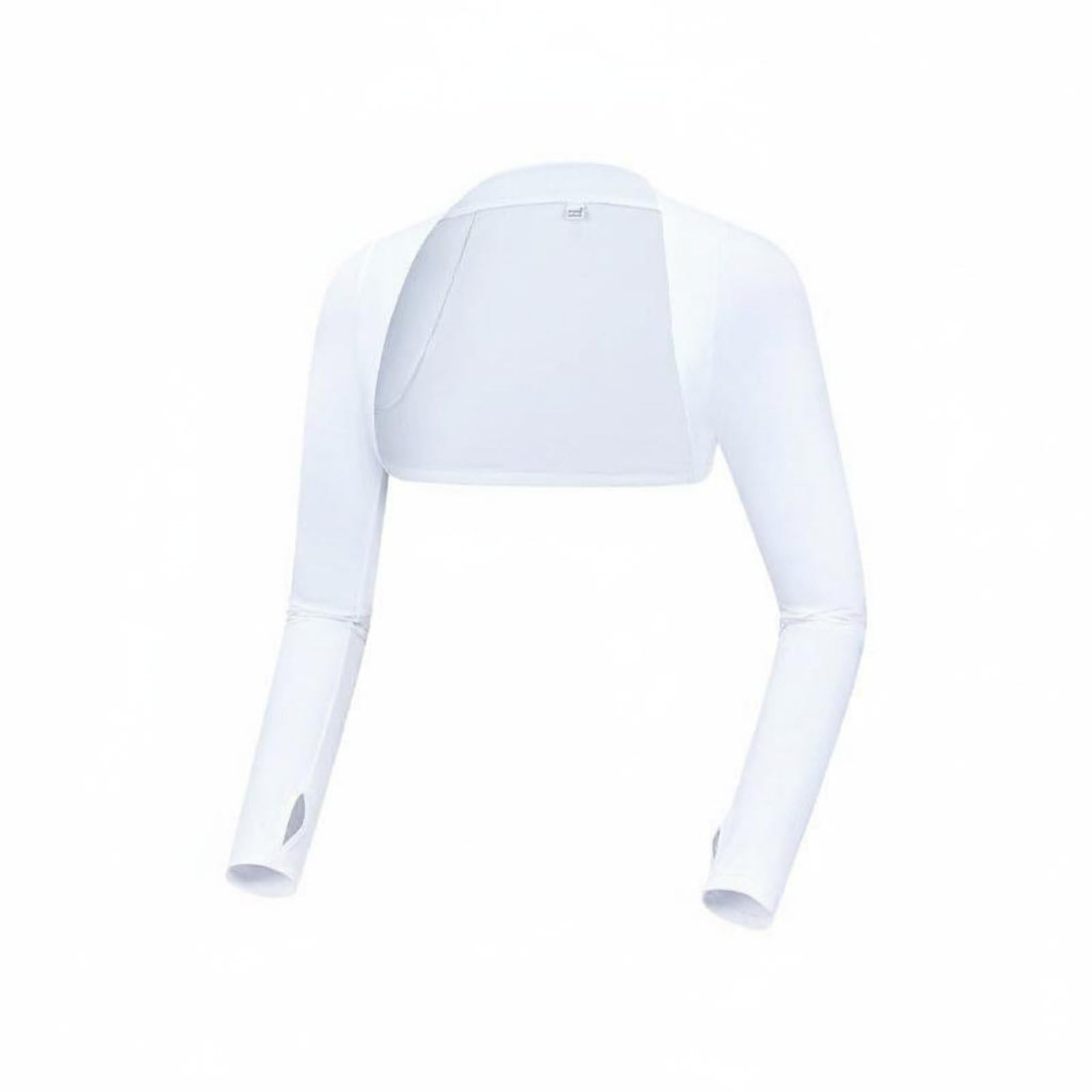 Golf Arm Sleeves Ice Silk Protection Arm Covers UPF50+ Shoulder Sleeve Shrug for Women, Driving, Summer, White, L | Sporting Goods | Golf | Golf Clothing, Shoes & Accs-image-29
