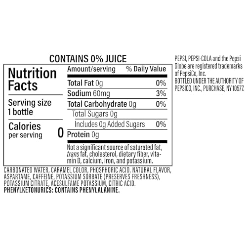 Image of Pepsi Wild Cherry Zero Sugar, 20 Fl Oz Bottle