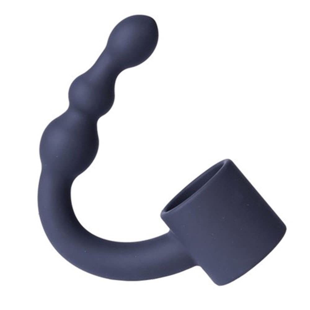 Bondage Masters Cock and Ball Ring with Anal Beads
