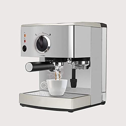 N/Z Haushaltsgeräte Espressomaschine 15 Bar Capuccino Schaummilchschaum 920W 1,5 l herausnehmbare Tropfschale Dampfdüse…