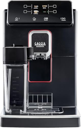 Image of Kaapi Solutions Magenta Prestige Super-Automatic Espresso Machine - One-Touch Coffee & Milk Frothing, Customizable Brewing, Italian Design