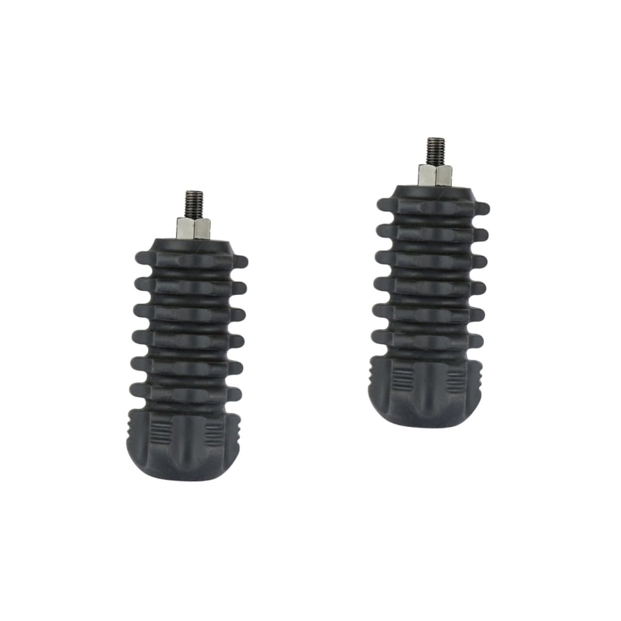 Mikikit 2pcs Archery Stabilizer Bow Absorber Vibration Damper for Compound Bow Hunting