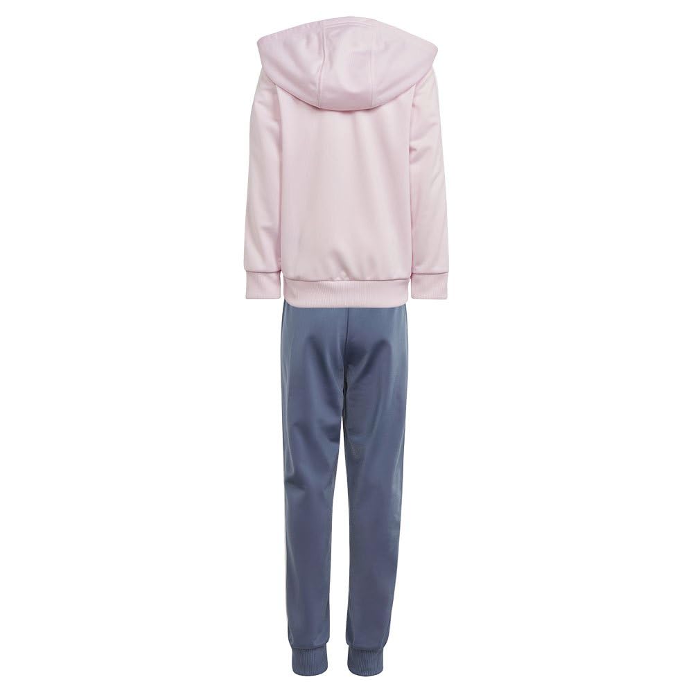 adidas Unisex Kinder Essentials 3-stripes Shiny Tracksuit Trainingsanzug