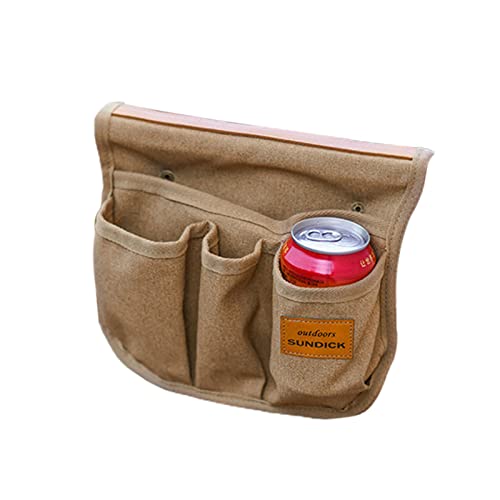 Bolsa para silla de exterior, bolsa de almacenamiento para reposabrazos de silla de camping, accesorio de aventura al aire libre, almacenamiento de equipo de camping al aire libre, bolsa de