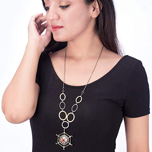Tone Finish Statement Necklace