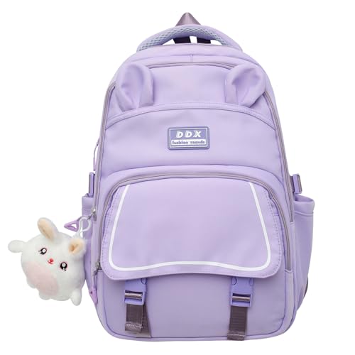 Mochila escolar de dibujos animados con gran capacidad para uso diario infantil