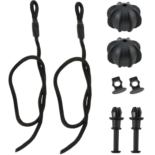 yimeizhiguang Parcel Shelf String for VW Golf, Audi, Skoda | Universal Rear Parcel Shelf Cords with 2 Buckle Clips | Heavy-Duty Nylon Hanging Rope & Tonneau Cover Strap Car Accessories (2PCS)