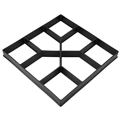 Wakects Pflastersteine Form,DIY Betonform Gehweg Form Pflasterstein Pflasterform Betonform Gießform Garten Rasenweg Fertigerweg 40x40 cm