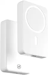 Gshield Power Bank Wireless MagPower Magnético sem fio, Carregador Portátil por Indução Compatível com Magsafe, Branco (5.000 mAh)