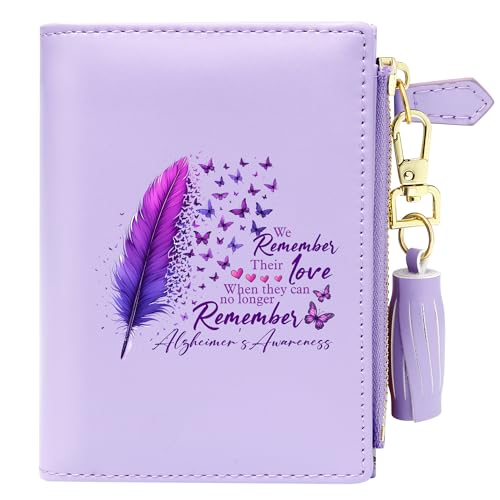 Customized Women's Wallets with Motivational Words, Holiday Gift, Birthday Gift for Parent, Graduation Commemorative Gift for Her Him 1117h
