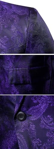 Men's Blazer One Button Shawl Lapel Tuxedo Casual Dress Suit Jacket for Men Wedding Party Prom4