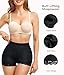 LODAY Womens Butt Lifter Padded Lace Panties Hip Enahncer Body Shaper Boyshort Underwear