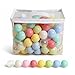 Hugmuu カラーボール 5.5cm ボールプール ベビー 赤ちゃん 8色 パステル