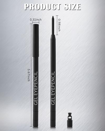 Delineador Gel Waterproof Negro Larga Duración miniatura 7