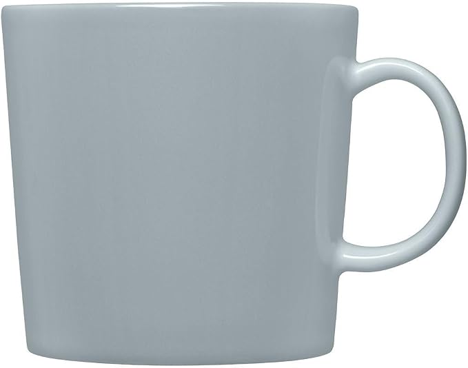 Iittala Teema - Taza (0,4 l, altura x 9,4 cm), color gris perla