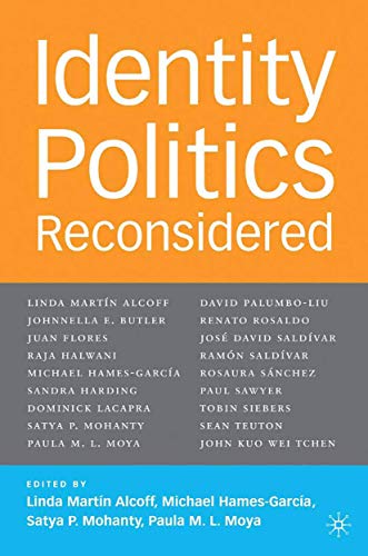 Identity Politics Reconsidered (Future of Minority Studies)