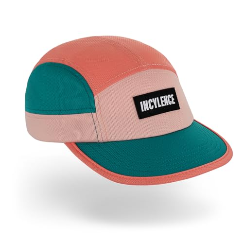 INCYLENCE Trailrunning Cap Leichte Schnell Trocknende Laufmütze für Damen und Herren (DE/NL/SE/PL Alphanumerisch Einheitsgröße Scarlett Moss)