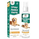 Bitter Apple Spray for Dogs,100% All-Natural,200ml,No Chew Dog Deterrent Spray with Citrus & Eucalyptus Oil, Anti Chew Training Aid to Stop Chewing & Protect Furniture