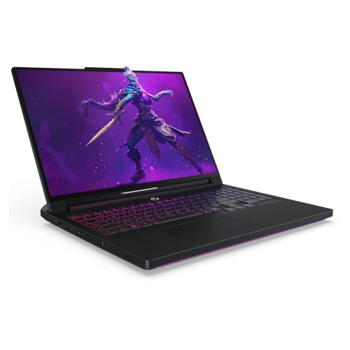 Image of Lenovo Legion Pro 7i Gaming Laptop, Intel Ultra 9-275HX, 64 GB DDR5 RAM, 4 TB PCIe SSD, 16 inch WQXGA (2560x1600) 240Hz, Nvidia G-Force RTX5080, RGB Backlit Keyboard, W11 Pro, Black+Traix Mousepad