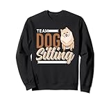 team dog sitting cani in visita sitter cucciolo lavoro felpa